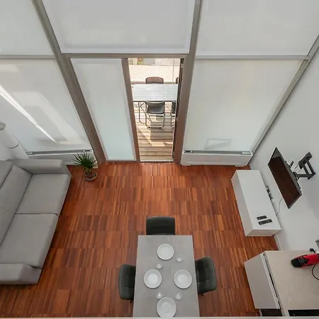 Luxury Loft - Terrazzo E Posto Auto - Adriano 51b 아파트 밀라노